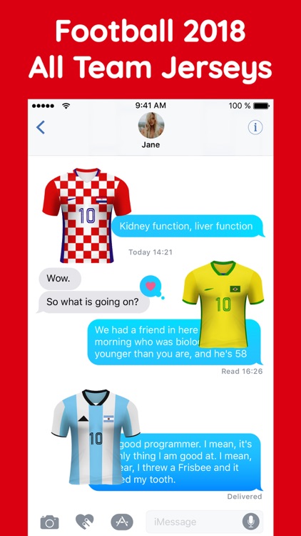 World Soccer Football Jersey