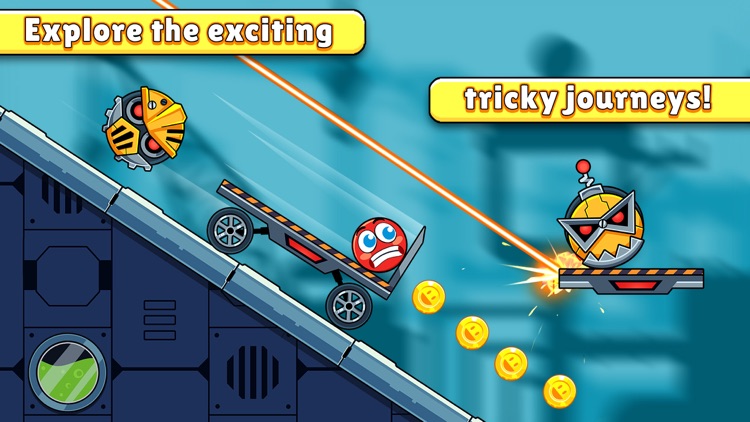 Red Bounce Ball Heroes screenshot-5