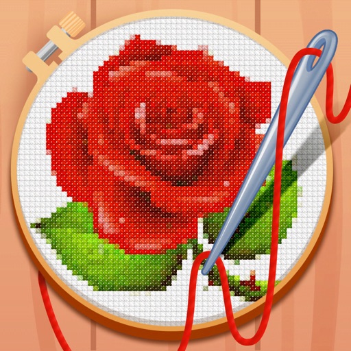 cross stitch how to use goodreader app