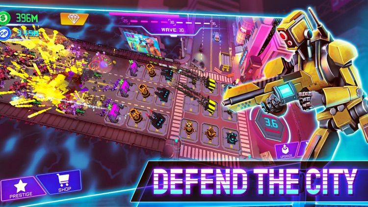 Cyber Fusion - Merge Defence screenshot-3