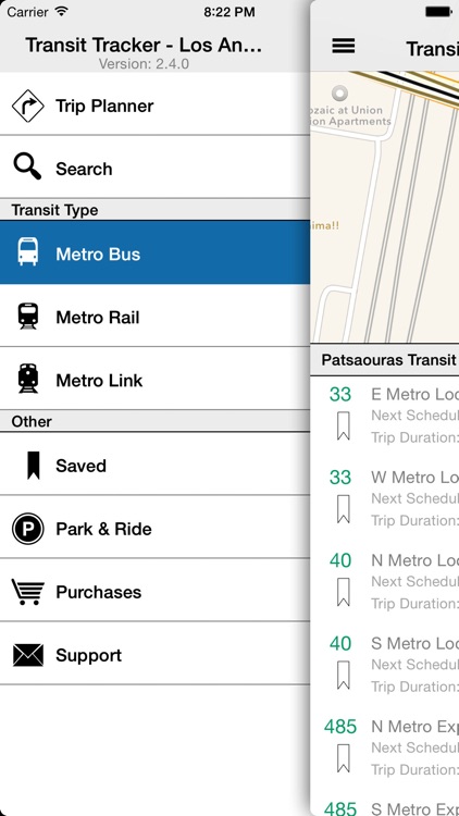 Transit Tracker - Los Angeles