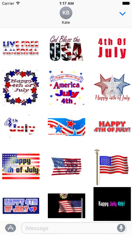 Animated Independence Day USA