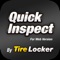 TireLocker Quick Inspector app, it allows dealer to add inspection photo easily from app when creating order from web version