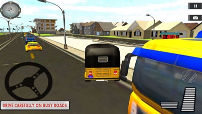 Auto Rickshaw Driving Pro screenshot 2