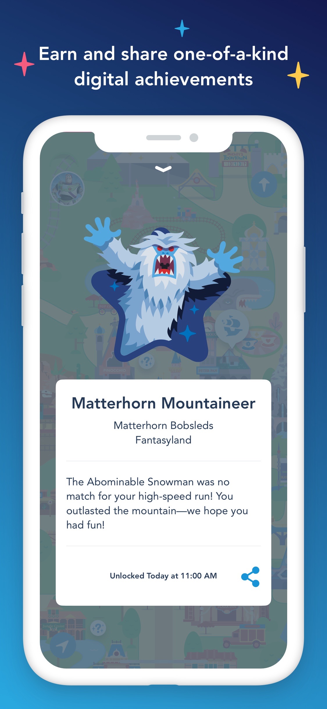 Screenshot do app Play Disney Parks