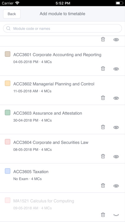 NUS Mods(NMS2) screenshot-3
