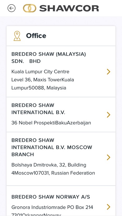 Shawcor Location Finder screenshot 3