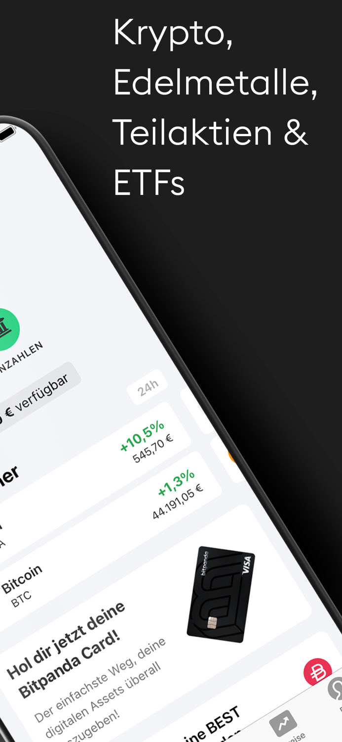 Bitpanda Krypto App
