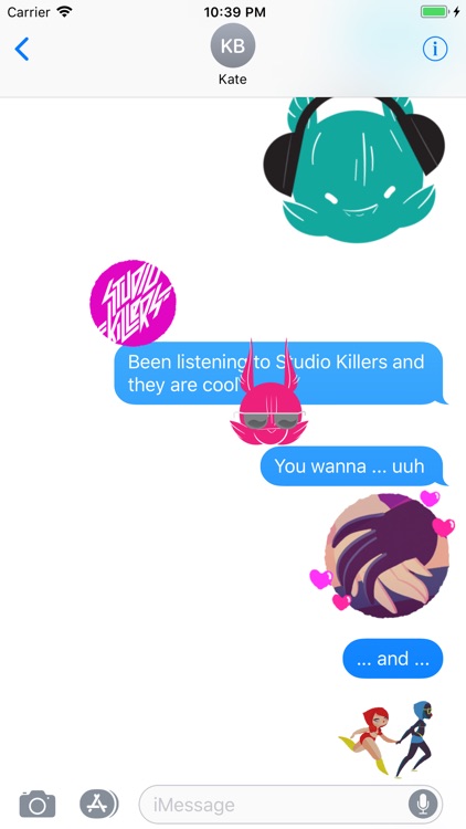 Studio Killers Jenny Stickers