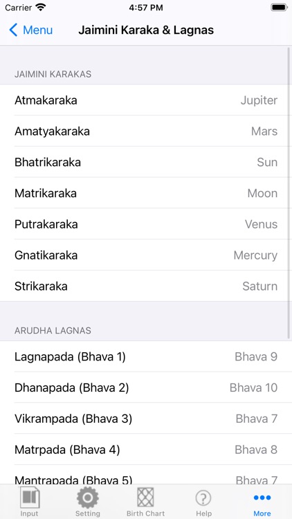 iHoroscope Vedic screenshot-4