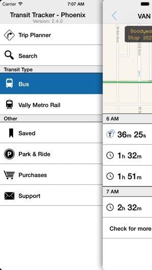 Transit Tracker - Phoenix(圖2)-速報App