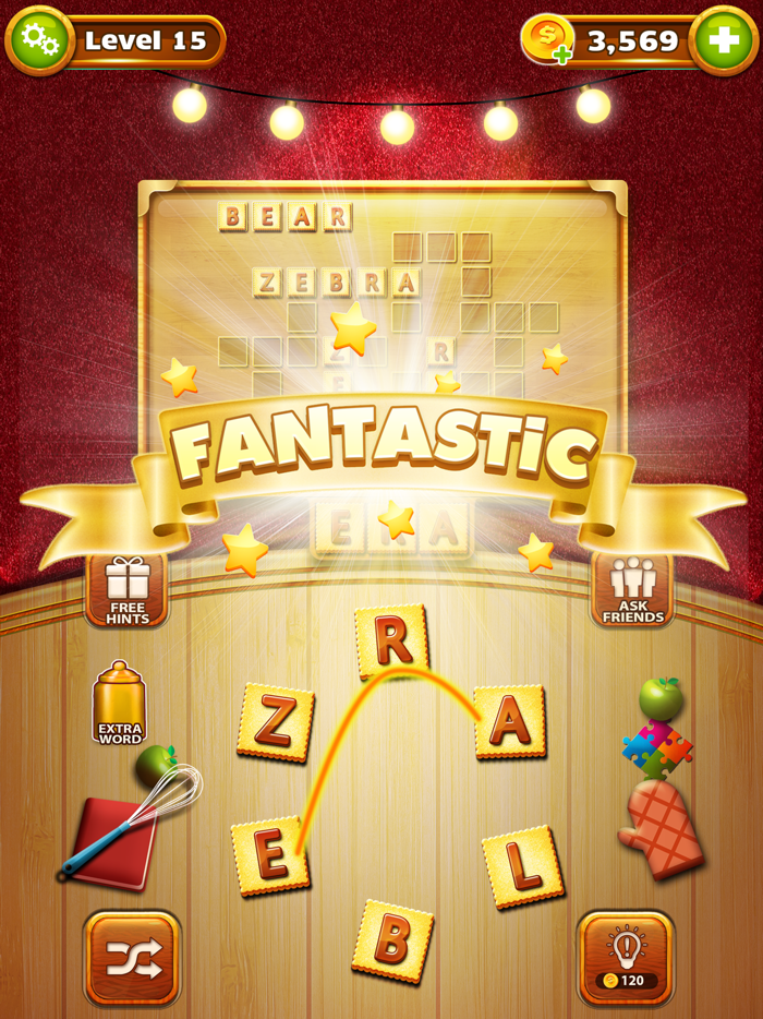 Word Up Link Puzzle Game