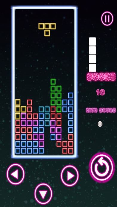 Neon Brick Block Puzzle screenshot 2