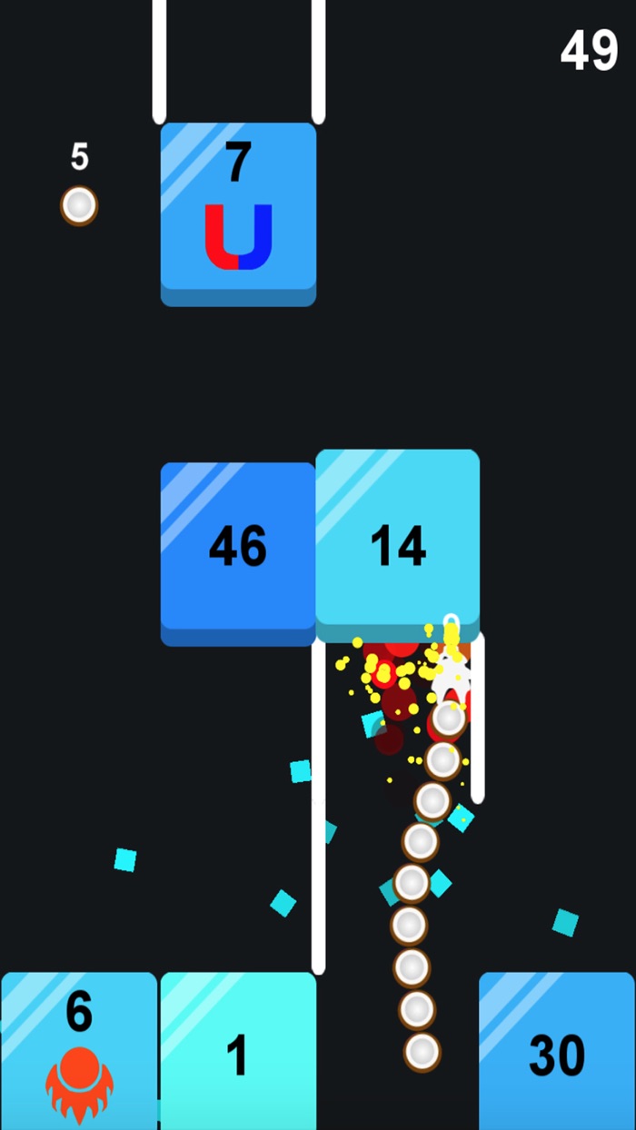 打砖块的贪吃龙：物理游戏