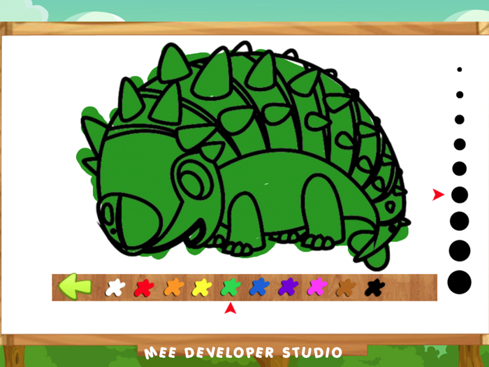 Dinosaur Animal Coloring Book