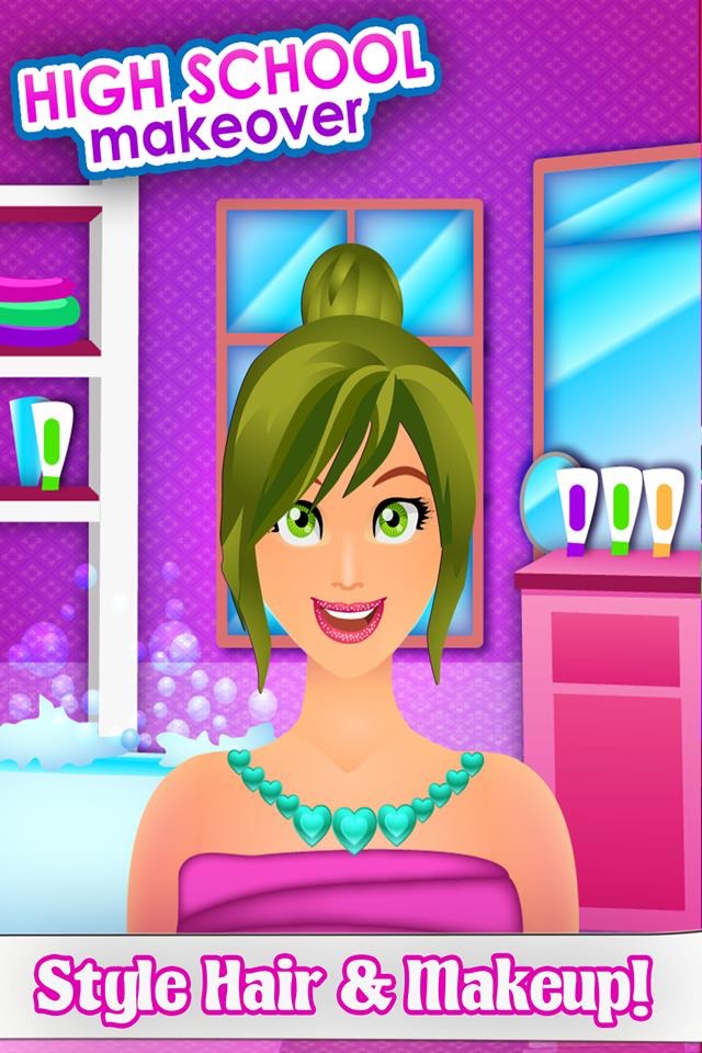 High School Party Makeover Spa screenshot 3