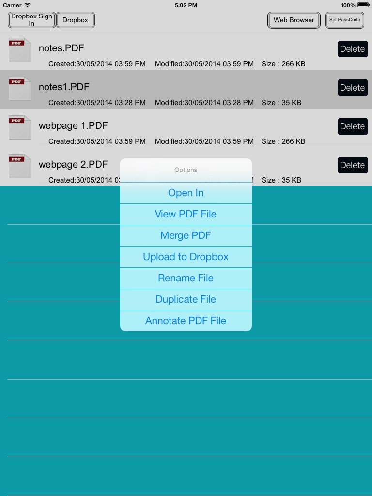 Webpages to PDF Converter screenshot 4