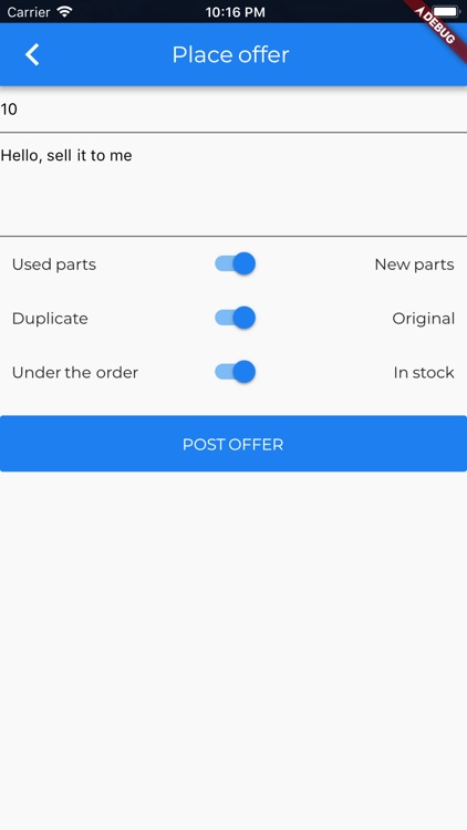 Online parts for seller screenshot-8