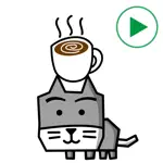 動く！！カク猫３ステッカー App Positive Reviews