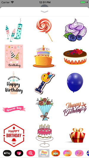 Happy Birthday Card Greets Emo(圖1)-速報App