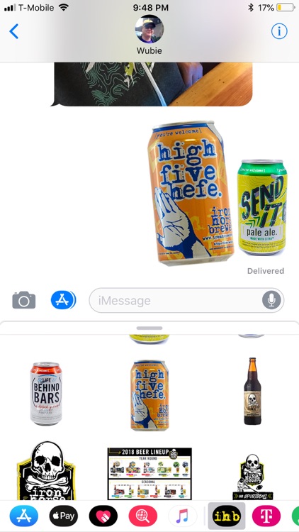 Iron Horse Brewery Stickers