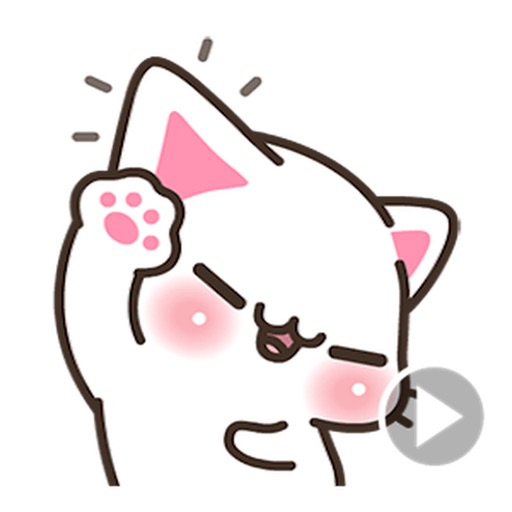 A Puffy Cheeks Cat Stickers icon