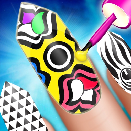 DIY Nail Art Coloring Book icon