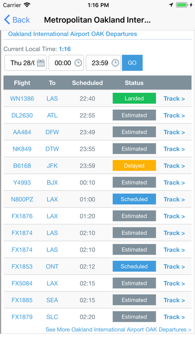 World Airports Schedule screenshot 4