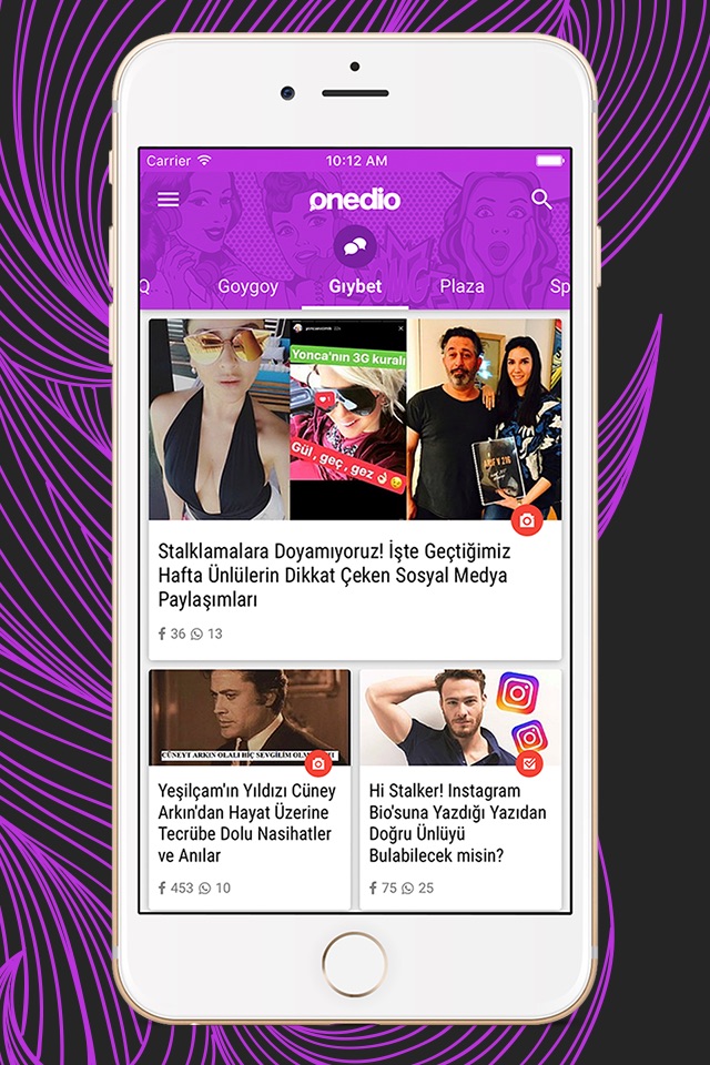 Onedio – İçerik, Haber, Test screenshot 3