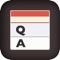 This is a journaling app in which instead of writing paragraphs of text, as you would do in any ordinary diary, you answer a bunch of questions on a daily basis
