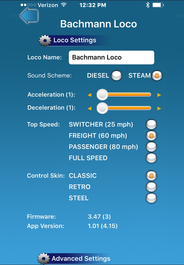 E-Z App Train Control screenshot 4