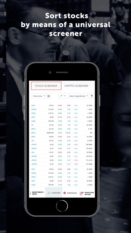 Dominant investors: Stocks screenshot-3