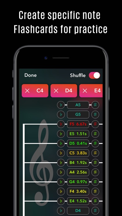 Note Flash Music Sight Reading screenshot-4