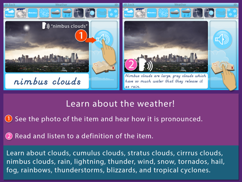 Montessori Seasons & Weather screenshot 4