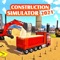 Using heavy machinery like heavy excavator, crane, road roller and a dumper truck, learn and build your city with excellent fine-tuned construction simulation