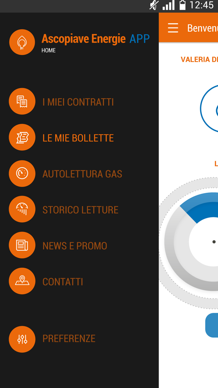 AscopiaveEnergie App gas luce