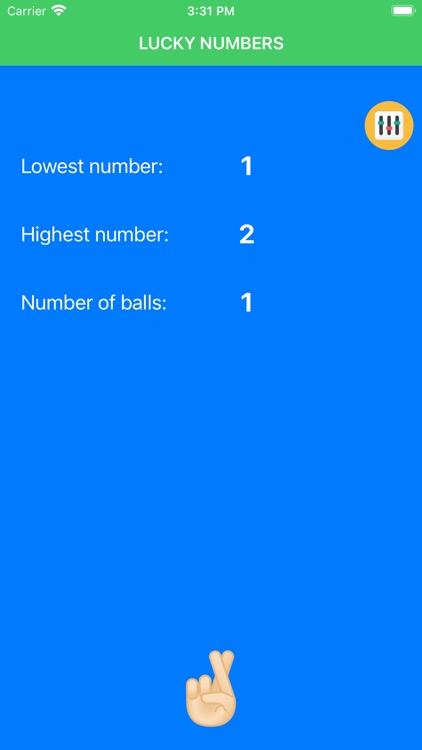 The Lucky Lottery Numbers