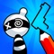 Draw Hero 3D is a new puzzle game where you need to rid the world of bandits and zombies