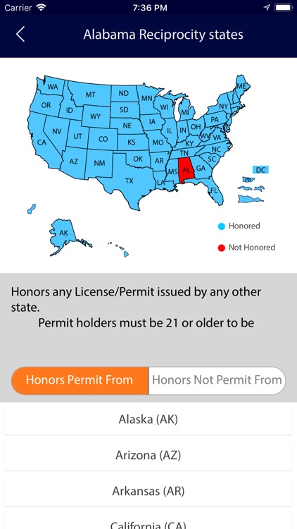 Concealed Carry Laws 50 States screenshot-4