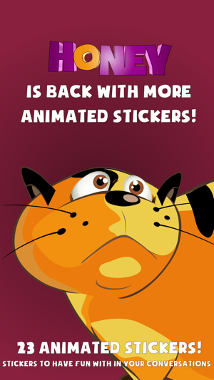 Kitty Cat Hon Stickers