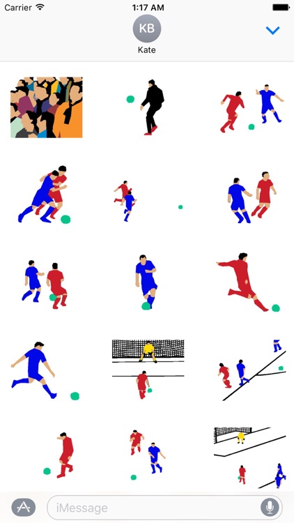 Soccer Animated Stickers