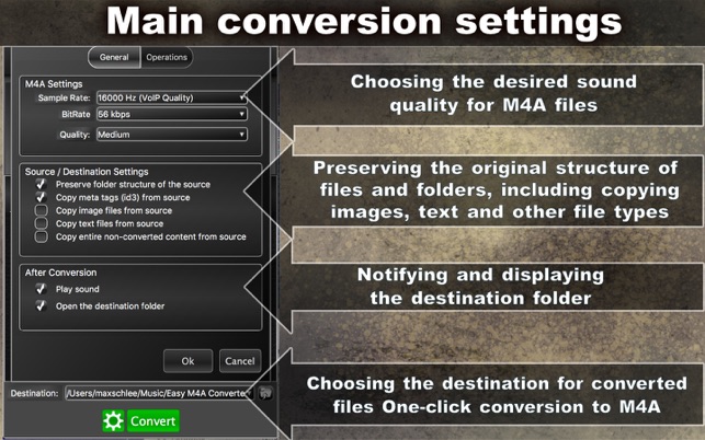 Easy M4A Converter Lite(圖4)-速報App