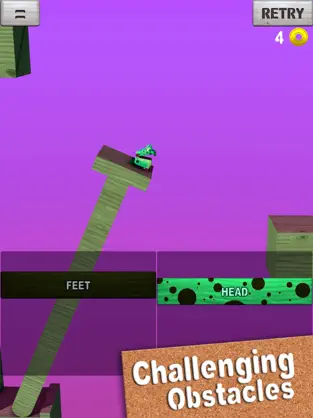 Captura 2 Wobble Frog Adventures iphone
