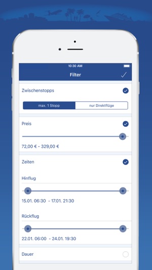 Ab in den Urlaub: Flüge buchen(圖3)-速報App