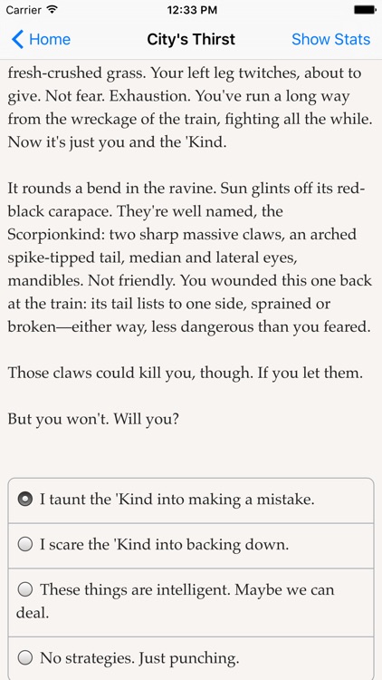 Deathless: The City's Thirst