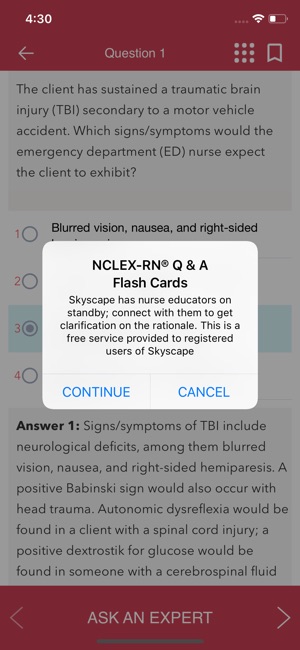 NCLEX RN Q&A with Tutoring(圖5)-速報App