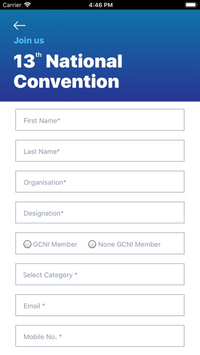 GCNI National Convention screenshot 3