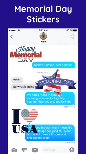 Memorial Day Greetings Sticker(圖2)-速報App