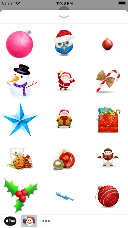 Christmas Santa Sticker