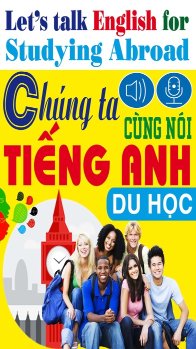 How to cancel & delete Let’s talk English for Studying Abroad (Du học) from iphone & ipad 1